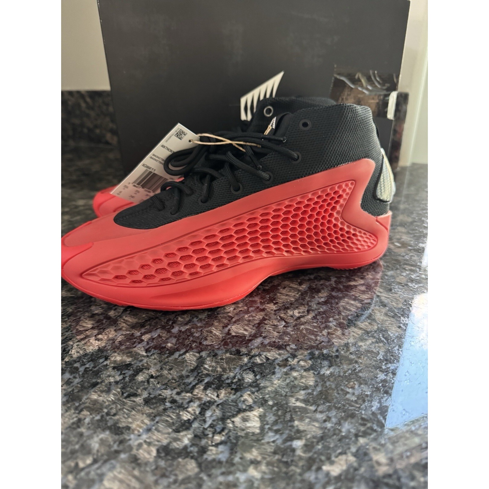 Adidas Ae 1 J 'Pure Ruby' Ig6611 Nwb Size 6. Shoes, Sneakers